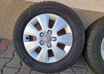 Felgi Koła Audi A3 8P VW Golf 5x112 ET47 Zima 15 cali 195/65/R15 Wysyłka