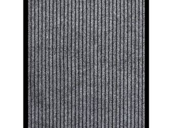 vidaXL Wycieraczka, prążkowana, szara, 60x80 cm(SKU:331605)