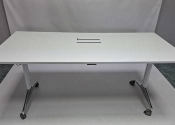 Stół mobilny konferencyjny składany Kinnarps 180x80 biały