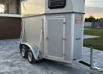 Przyczepa do przewozu 1,5 konia kąt ab dmc 1300 kg