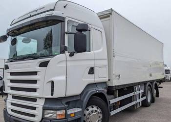 Wywrotka z wydmuchem Heitling do sruty pelettu Scania