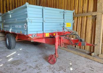 Przyczepa rolnicza 3 stronny wywrot