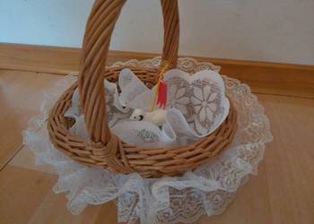 Koszyczek wiklinowy na święconkę