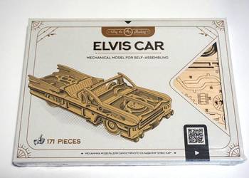 Pakiet 77szt modeli drewnianych do składania samochody nowe super cena