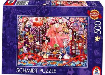 Puzzle Japońska Ceremonia Picia Herbaty 500 Elementów Pq Schmidt Spiele Po…