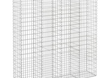 Kosze gabionowe 2 szt 200x50x200/220cm galwanizowane żelazo WM-3146425