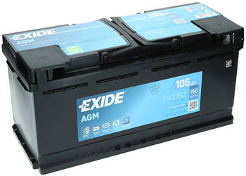 Akumulator Exide AGM 12V 105Ah 950A P+ L6 EK1050