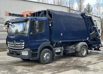 Mercedes Atego 1524 śmieciarka dwie komory NTM 14m3  EURO 6