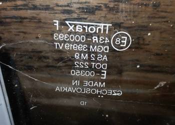 Fiat Panda 1.Szyba drzwi przód, lewa lub prawa