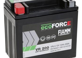 Akumulator Fiamm EcoForce AGM 12V 12Ah 200A L+ VR200
