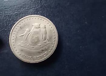 Stare monety 5 pens 2009 Tristan da Cunha