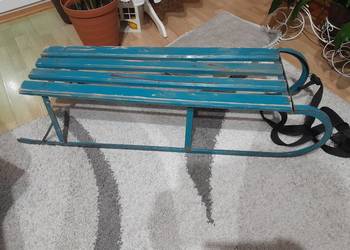 Sanki metalowe -dwuosobowe