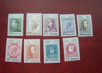 belgia 1972 MNH Mi. 1682/90 Wystawa Filatelistyczna