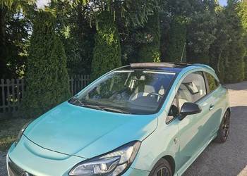 Opel Corsa E, 1.4 turbo benzyna, panorama dach, full wersja