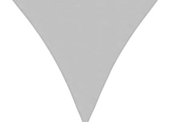 Żagiel przeciwsłoneczny jasnoszary 6x6x6 m 100% poliester WM-4000927