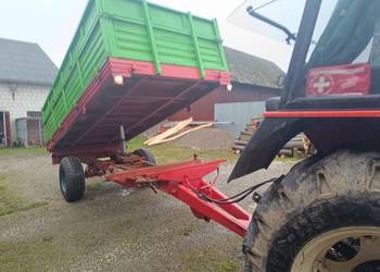 Przyczepa z kiprem na 3 strony