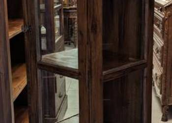 Wąska witryna,serwantka kolonialna,szer. 46,5 cm. -sklep Dąbrowa Górnicza