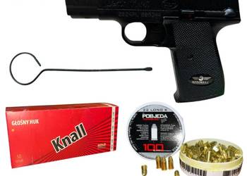 PISTOLET HUKOWY LEXON 11 + 100 SZTUK AMUNICJI 6 MM LONG + 50 SZTUK RAC