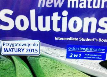 New matura solutions outlet angielski antykwariat