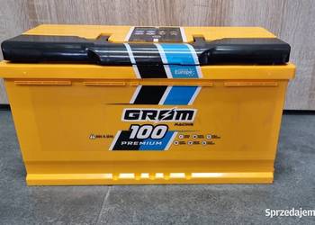Akumulator  100Ah 850A EN PRAWY PLUS GROM RACING Szczecin