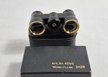 Lornetka Teatralna REVUE 3x28 | STAN IDEALNY | Komplet Kolekcjonerski Japan