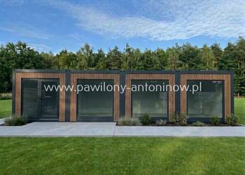NOWY KONTENER BIUROWY GASTRONOMICZNY PAWILON HANDLOWY SKLEP 54m2- PRODUCENT