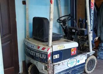 Wózek widłowy elektryczny Komatsu