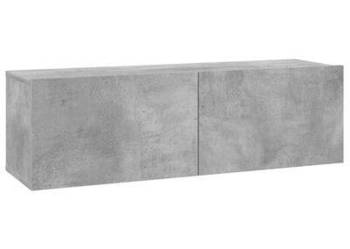 vidaXL Szafka pod TV, szarość betonu, 100x30x30 cm, płyta wi（SKU:801485）