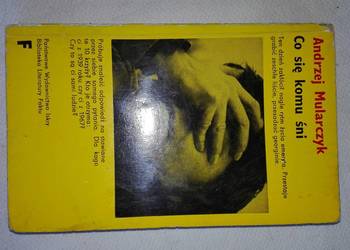 Co się komu śni Andrzej Mularczyk.