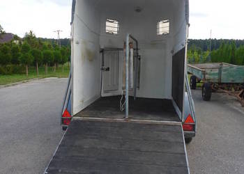 BOECKMANN bukmanka DMC 1200kg nowe osie 2 konie SIODLARNIA