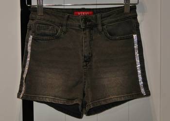 Guess świetne spodenki cyrkonie 34 XS