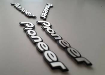 NOWY znaczek PIONEER emblemat klejany