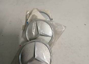 Dekielki Mercedes 75mm srebrne – Komplet 4 szt do felg