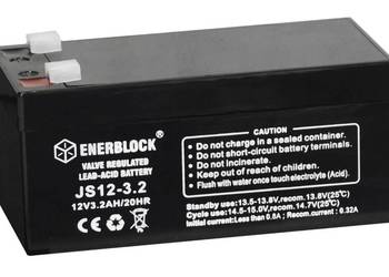 Akumulator ENERBLOCK AGM JS12-3.2 12V 3.2Ah