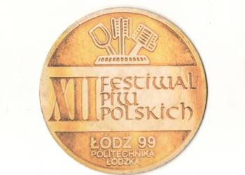 Tyskie - podstawka do piwa. Nr . 27.