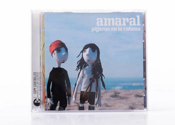 Amaral pajaraos an la cabeza. Plyta CD