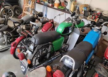 Etz 250 MZ 125 komar sztywniak motorynka części junak m10 WSK komar