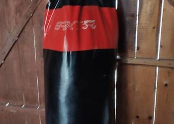 Worek Bokserski Treningowy SKF SPORT GROUP DUŻY CIĘŻKI 140cm x40cm SKÓRA