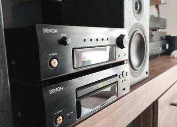 Mocna wieża Denon F 107 idealny stan.