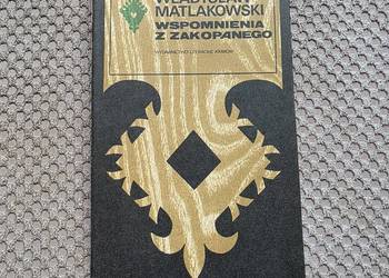seria tatrzańska WL "Wspomnienia z Zakopanego" Władysław Matlakowski