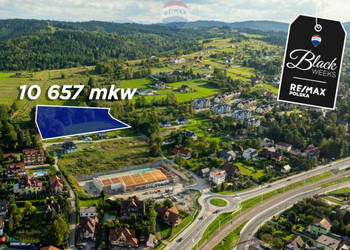 Duża działka budowlana w uzdrowisku Rabka