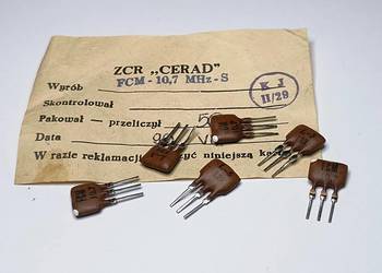 Filtr FCM 10,7 MHz CERAD