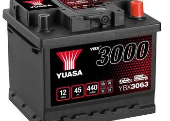 Akumulator 45Ah 440A Yuasa Standard 12V Prawy Plus Akumulator 45Ah 440A Yuasa Standard 12V Prawy Plus