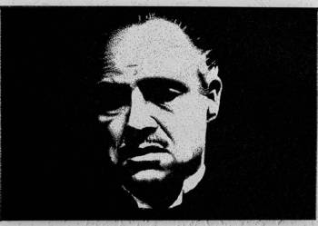 Marlon Brando - The Godfather - Obraz wykonany ręcznie...