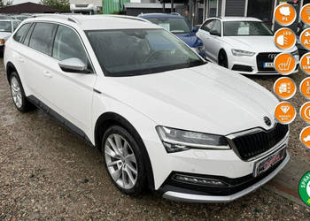 Škoda Superb Scout 2.0tdi 190KM 4x4 ledy Navi kamera automat asystenci 1.r…