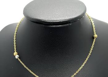 Złota Bransoletka Próby 585 0,89g Długość 16,5-18,5cm