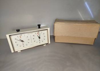 Jantar Zegar szachowy z prl u