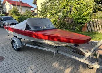 Motorówka Lodka 4.2m bez patentu silnik Tohatsu 15kM +przyczepa 2018r