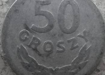 POLSKA-50 GROSZY-1949 r (b.z.)-AL-