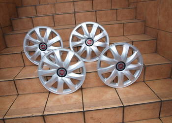 Fiat kołpaki 15 oryginalne (komplet 4 sztuki)